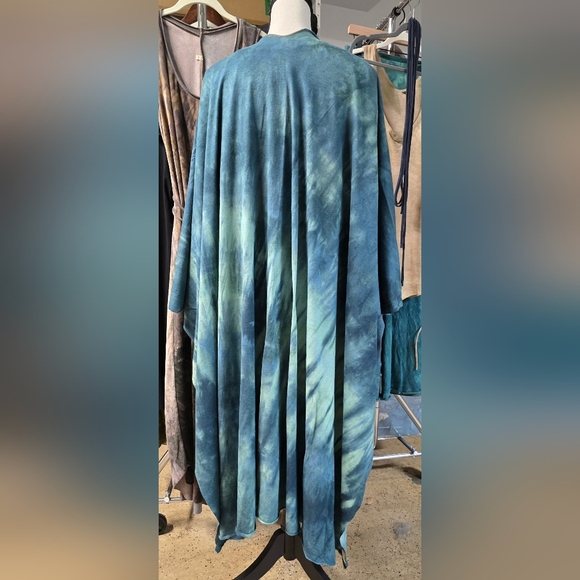 Sinew Moon Bodhi Drip Kimono Lightweight Edition Malachite - Picture 3 of 5